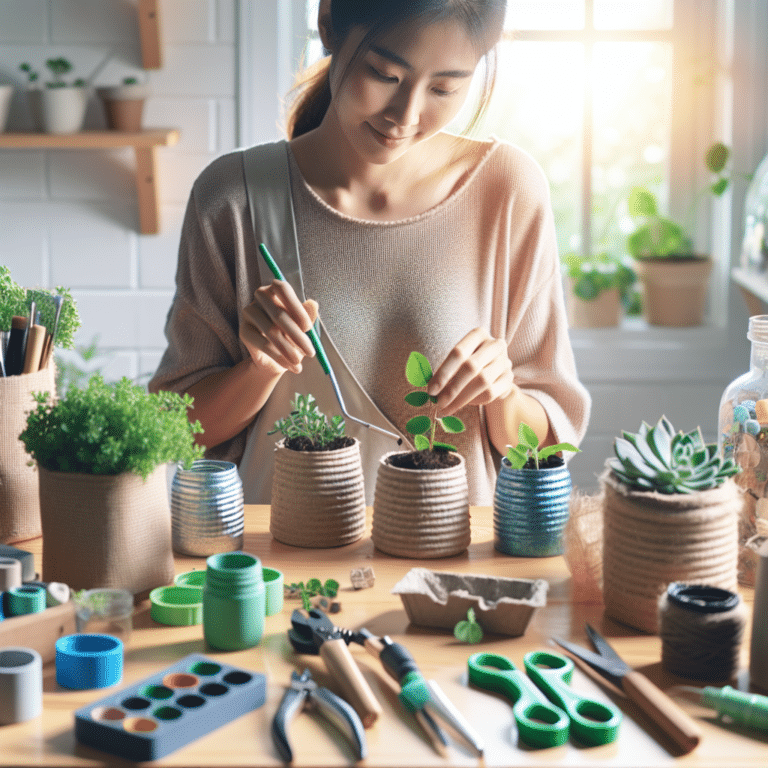 Green Up Your DIY: Eco-Friendly Projects at Home
