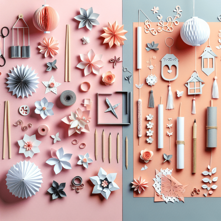 Paper Decoration Crafts for Beginners