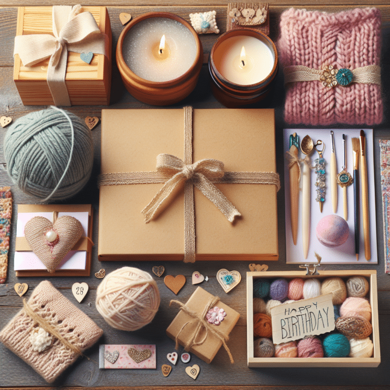 Handmade Gift Ideas for Birthdays