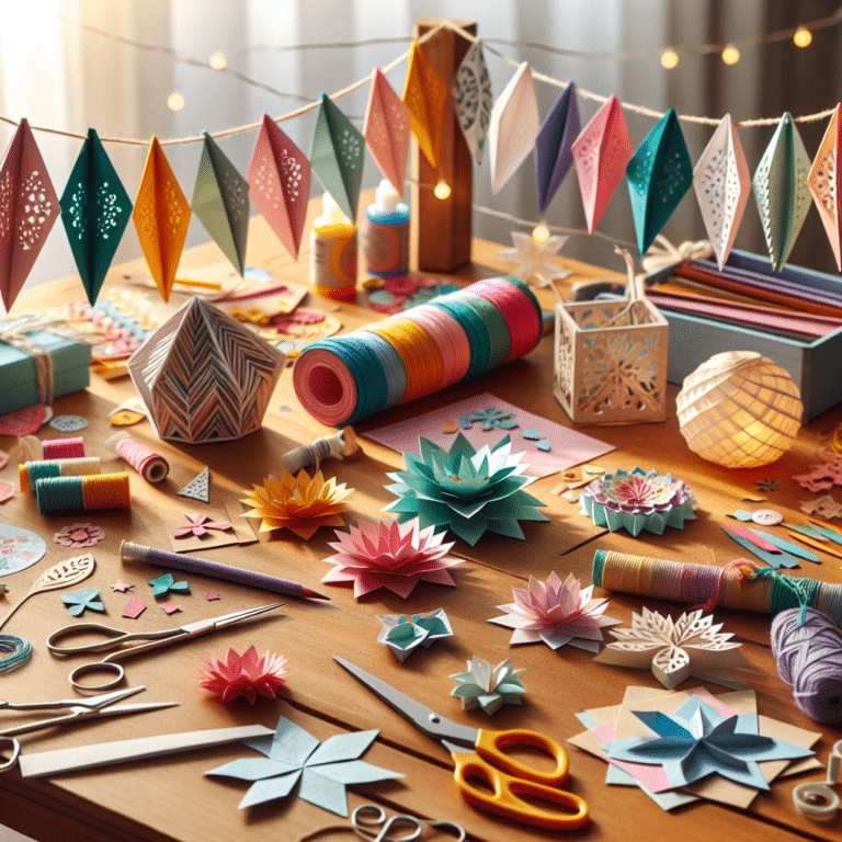 Paper Decoration Crafts for Beginners