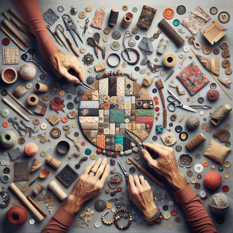 Reimagine Your Old Items into Unique Crafts