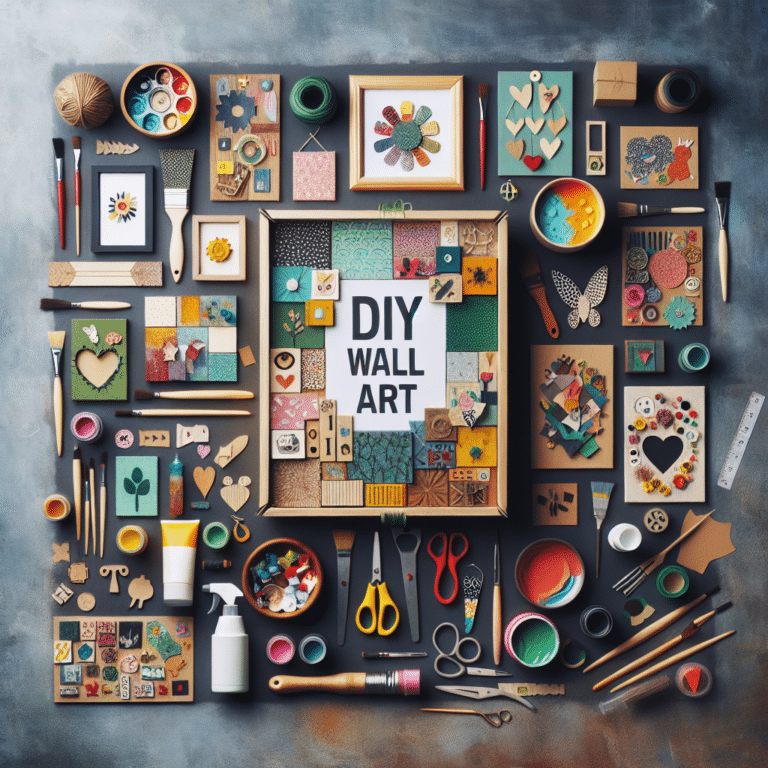 Easy Tutorials for DIY Wall Art