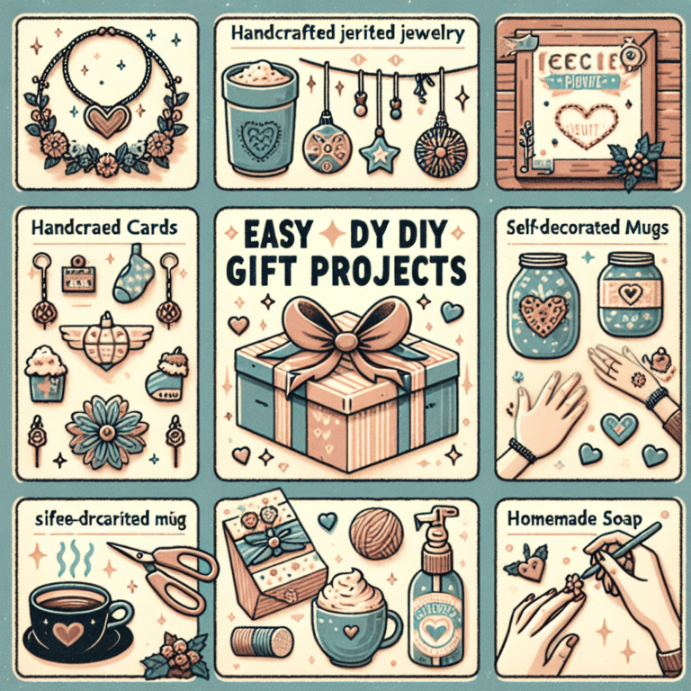 Easy DIY Gift Projects