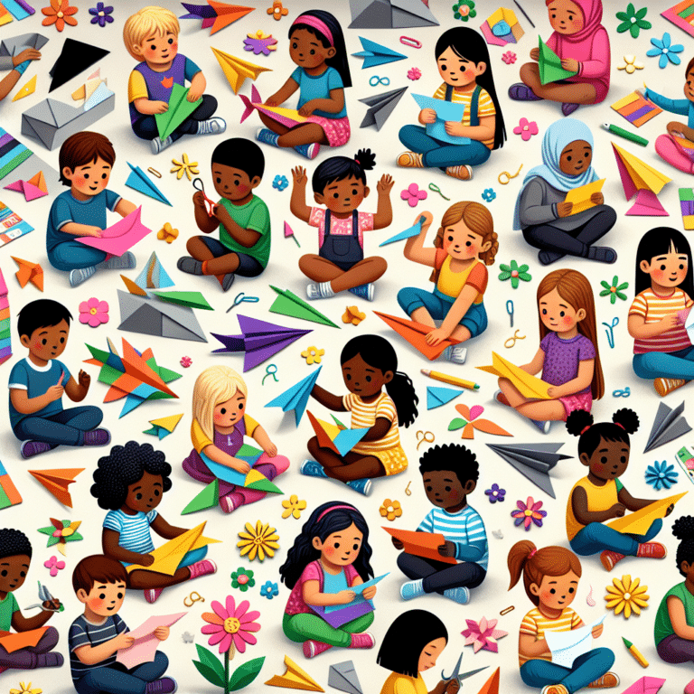 Simple Papercraft Ideas for Kids