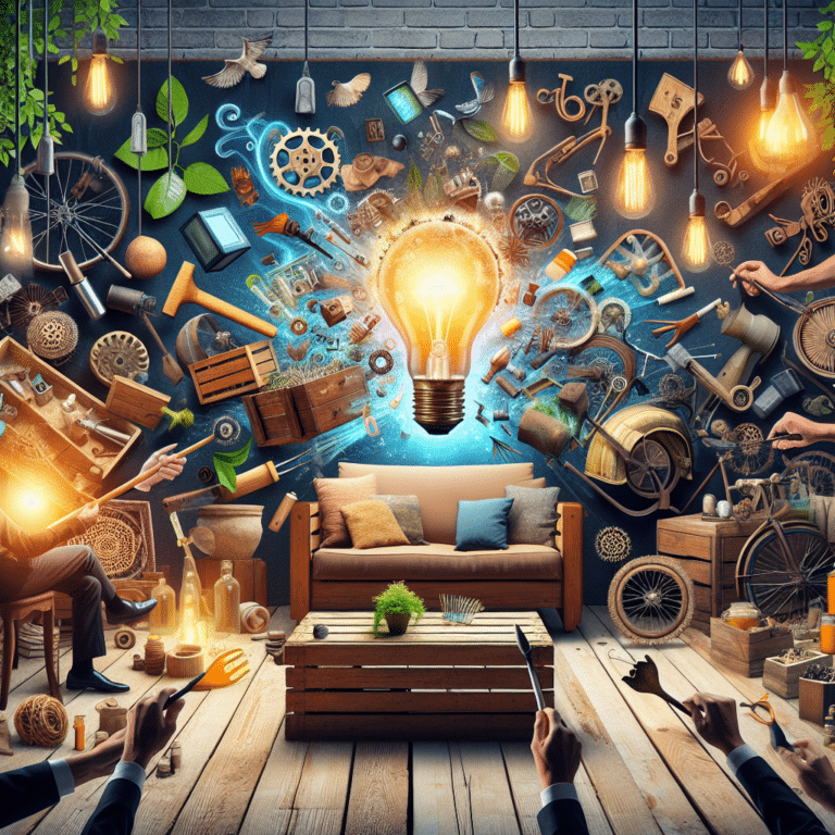 DIY Projects: Turning Trash to Treasure