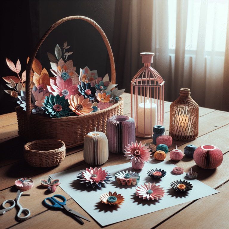 Simple Crafts for Beautiful Home Decor