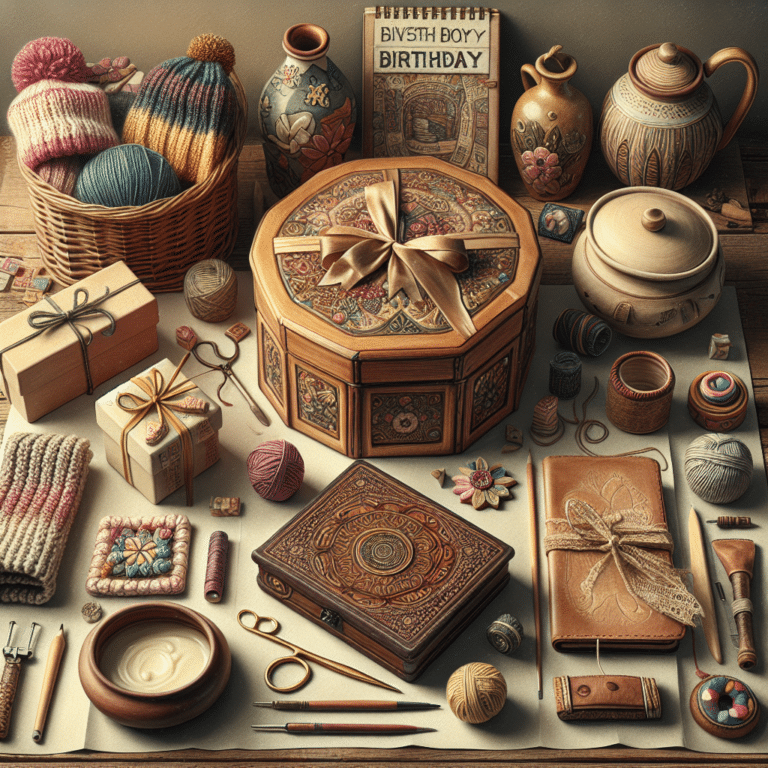 Handmade Gift Ideas for Birthdays