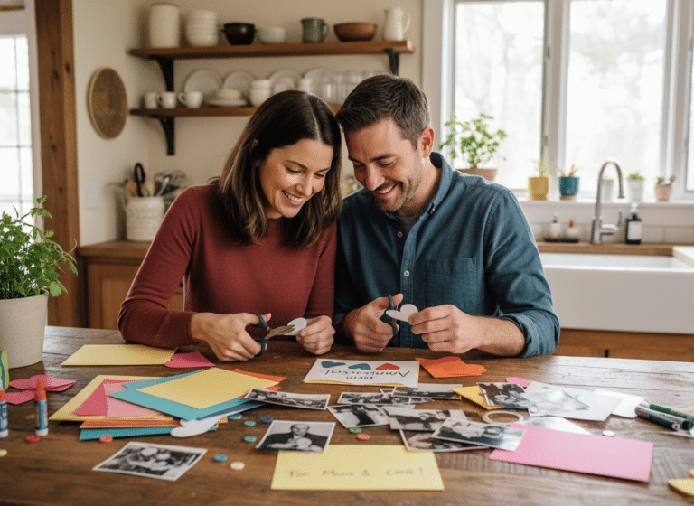 heartfelt DIY parent anniversary