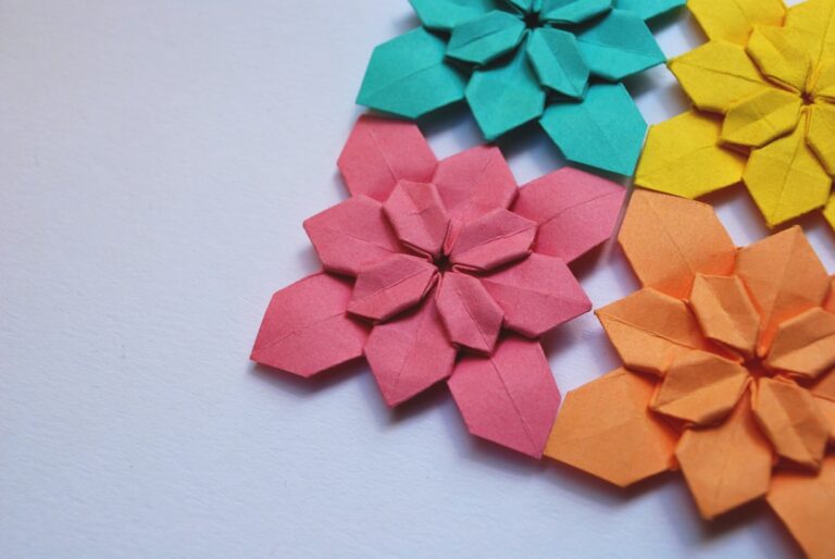 easy paper flower making