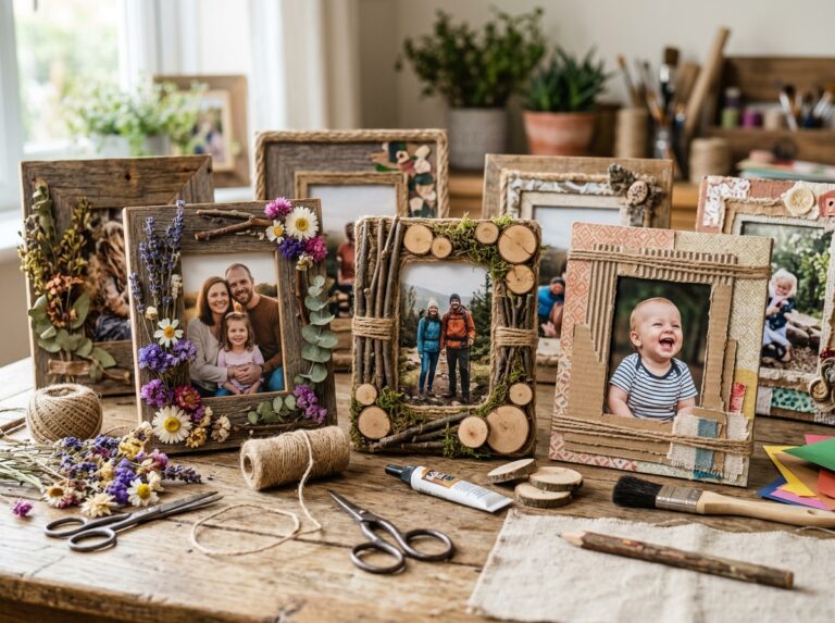 craft photo frame ideas